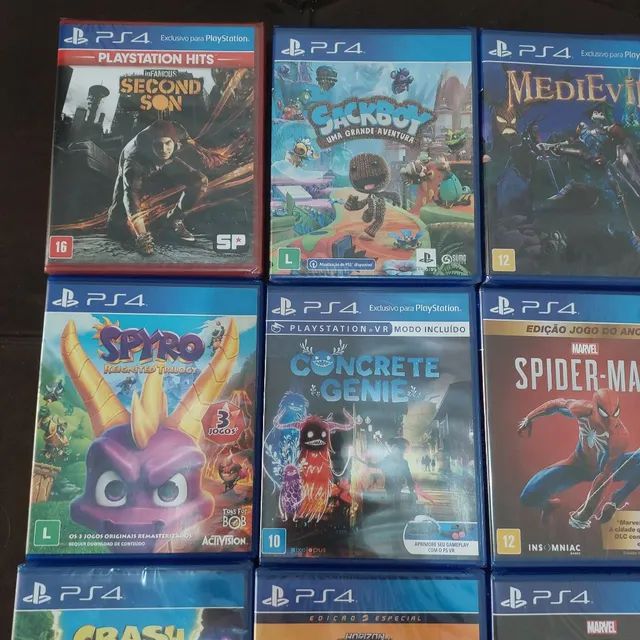 Jogos de corrida ps4 - Lacrados. - CDs, DVDs etc - Antônio Bezerra,  Fortaleza 1204535023