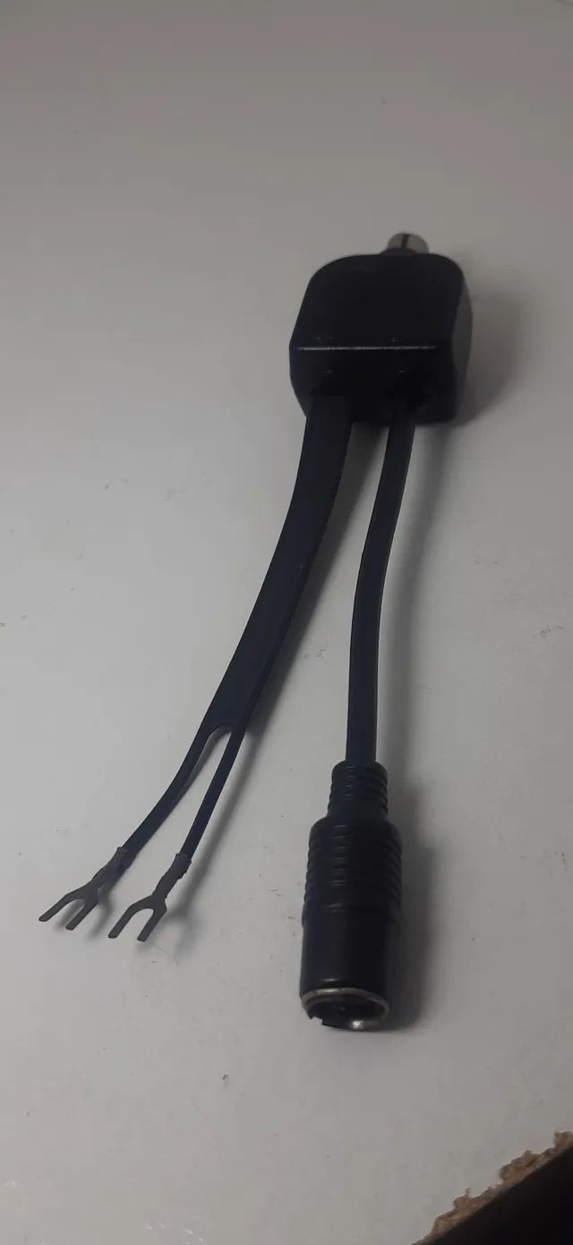 Conector para TV de Tubo Vhs Uhf Duplo - Foto 3