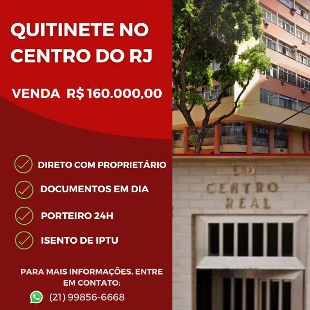 Captação de Apartamento a venda na Rua Carlos Sampaio - de 246 ao fim - lado par, Centro, Rio de Janeiro, RJ