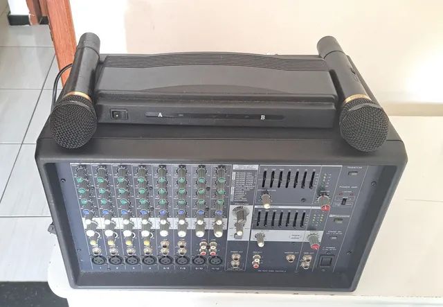 Mixer Yamaha,  Caixas De Som, Cabos etc - Foto 4