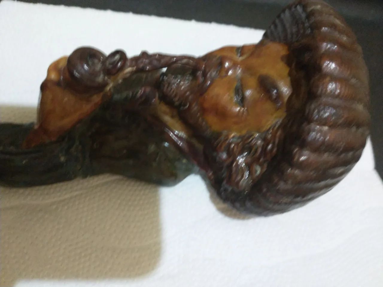 Estatueta antiga de parede - Foto 2