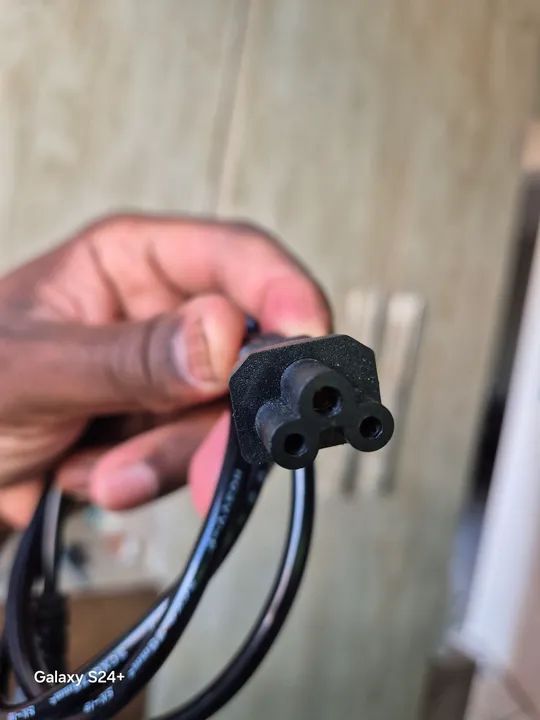 Cabo de Energia para Computador - Novo - Foto 3