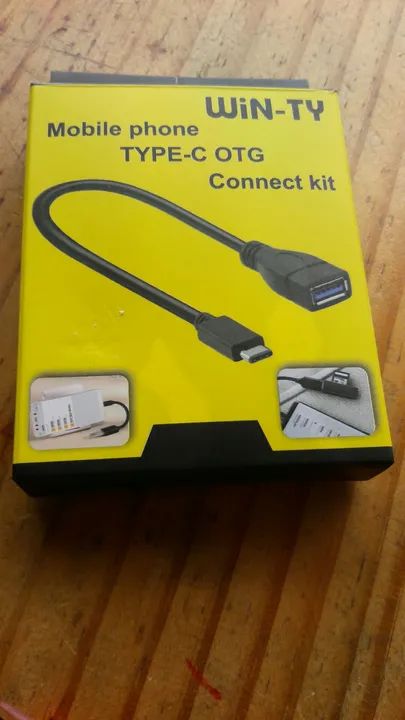 Cabo USB-C OTG para Celular - WIN-TY Connect Kit