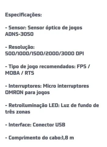 Mouse Gamer Cougar Minos X2. - Foto 4