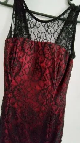 Vestido longo de festa 