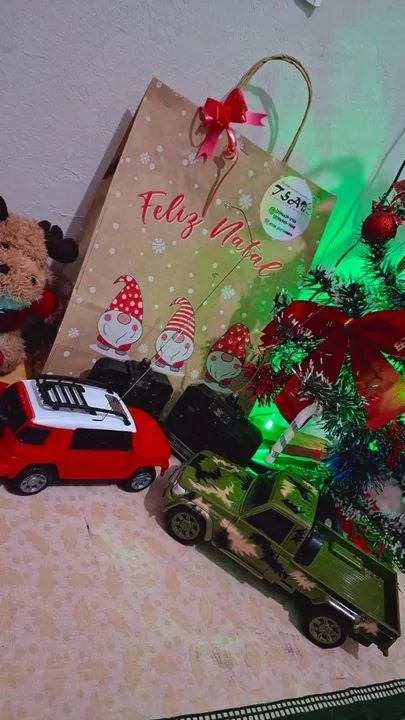   Carrinho  com controle remoto a pilha 