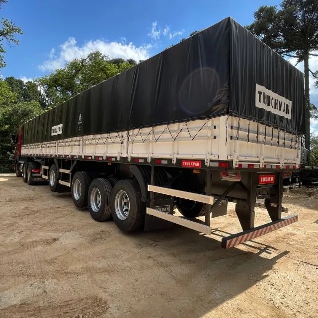Carreta Graneleira TRUCKVAN 4o eixo 2025 0km c/pneu - Foto 4