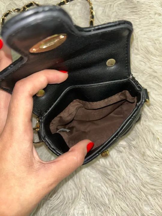Bolsa Mini  Preta - Foto 6