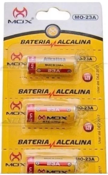 Bateria Alcalina Mox MO-23A 12V - Cartela c/5-UNIDADES - Foto 3