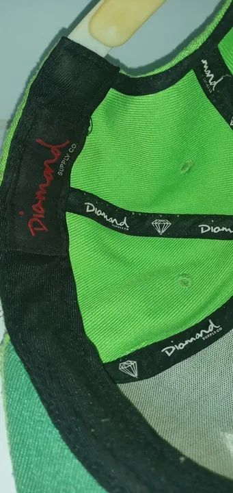 Boné verde Diamond supply co - Foto 2