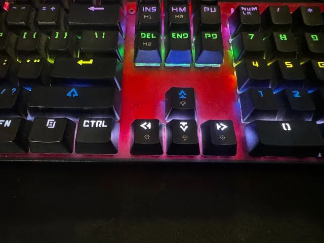 Teclado Mecânico Motospeed RGB CK104 Switch Azul - Foto 4
