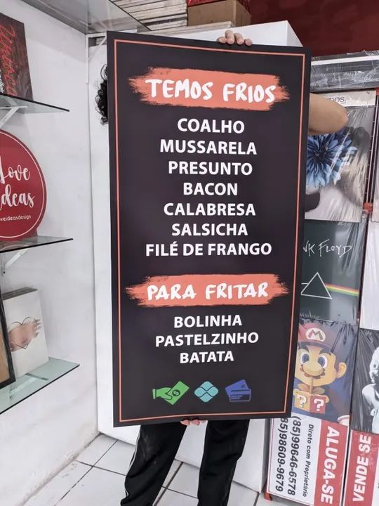 Placas para comércios