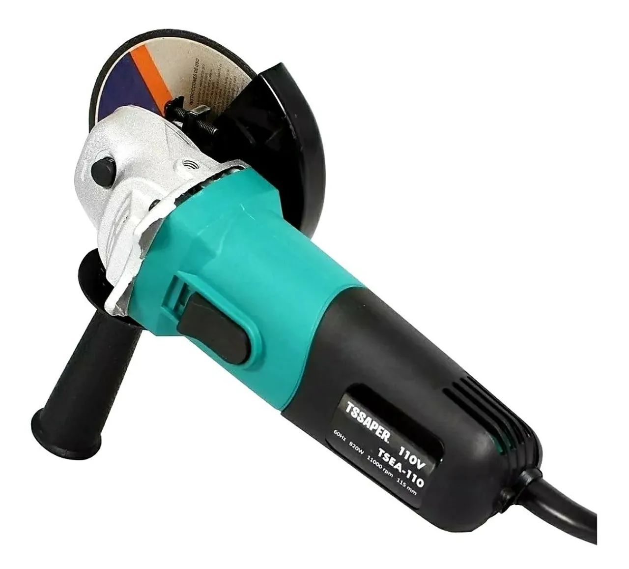 Esmerilhadeira Lixadeira Tssaper - Angular 820w  4.1/2 110v. - Pronta Entrega <br> - Foto 2