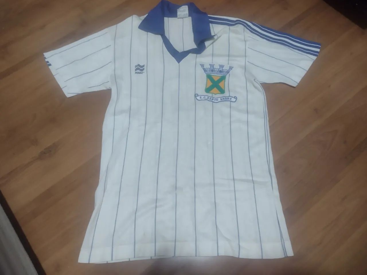 Camisa do Santo André, Penalty tam 10- Branca c/ riscas azuis