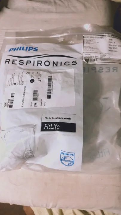 Máscara Facial Total Fit Life Se - Philips / Respironics - Foto 5
