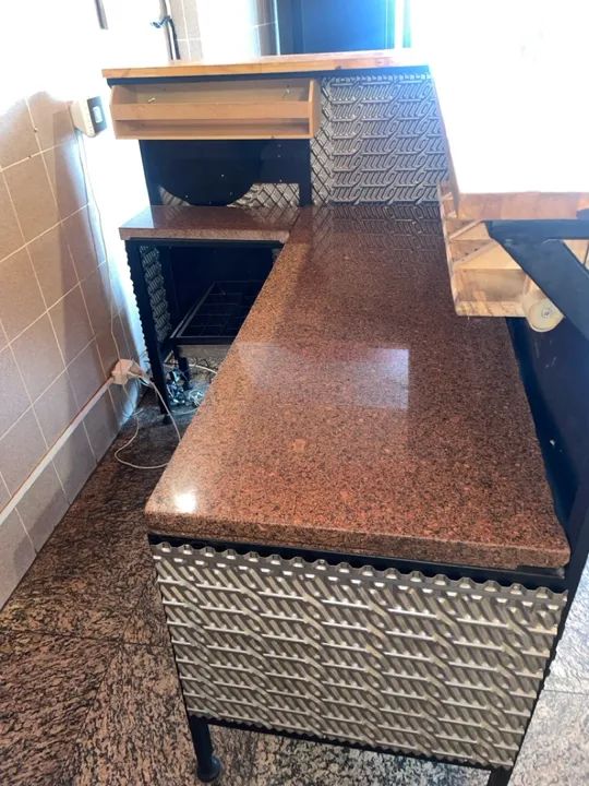 Balcão de atendimento comércio caixa - Foto 2