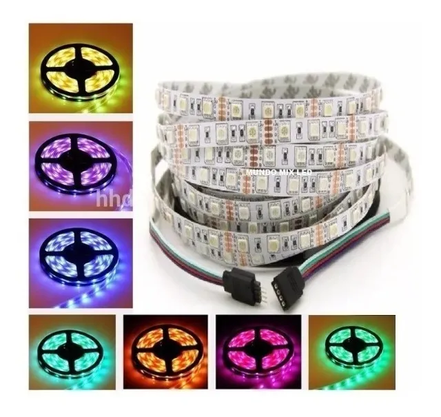 Oferta!!! Fita Led 5050 Rgb 5 Metros