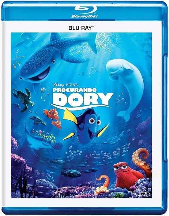 Kit 2 Filmes Blu-ray - Procurando Dory e Os Incríveis 2 - Bluray Original - Novo e Lacrado - Foto 2
