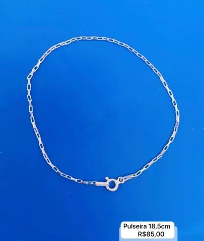 Pulseira masculina Prata 925 legítima  - Foto 2