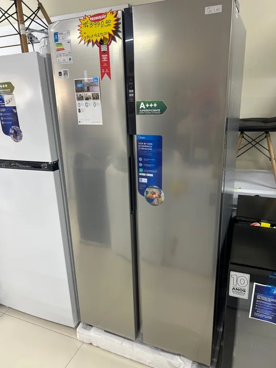 Geladeira by syde 442 litros 220 volts só 3990