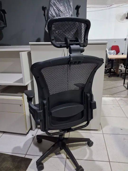 Cadeira Presidente Flextropic com Encosto de Malha - Foto 4