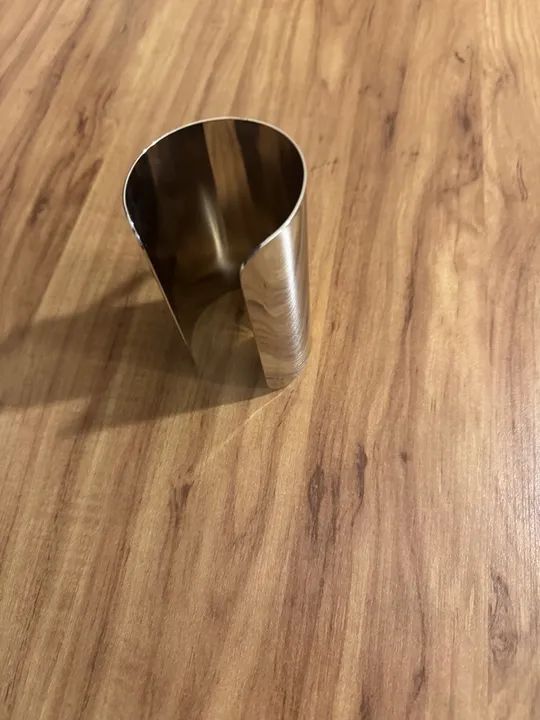 Porta garrafa em banho de prata - Foto 3