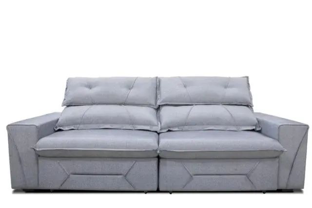Sofá retrátil e reclinável Dallaman - Bônus R$ 300.00! - Foto 2