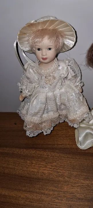 Bonecas antigas em porcelana - Foto 2