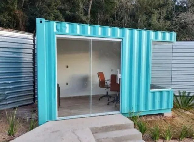 Container casa loja lanchonete escritório depósito de vendas lavanderia barbearia  - Foto 2