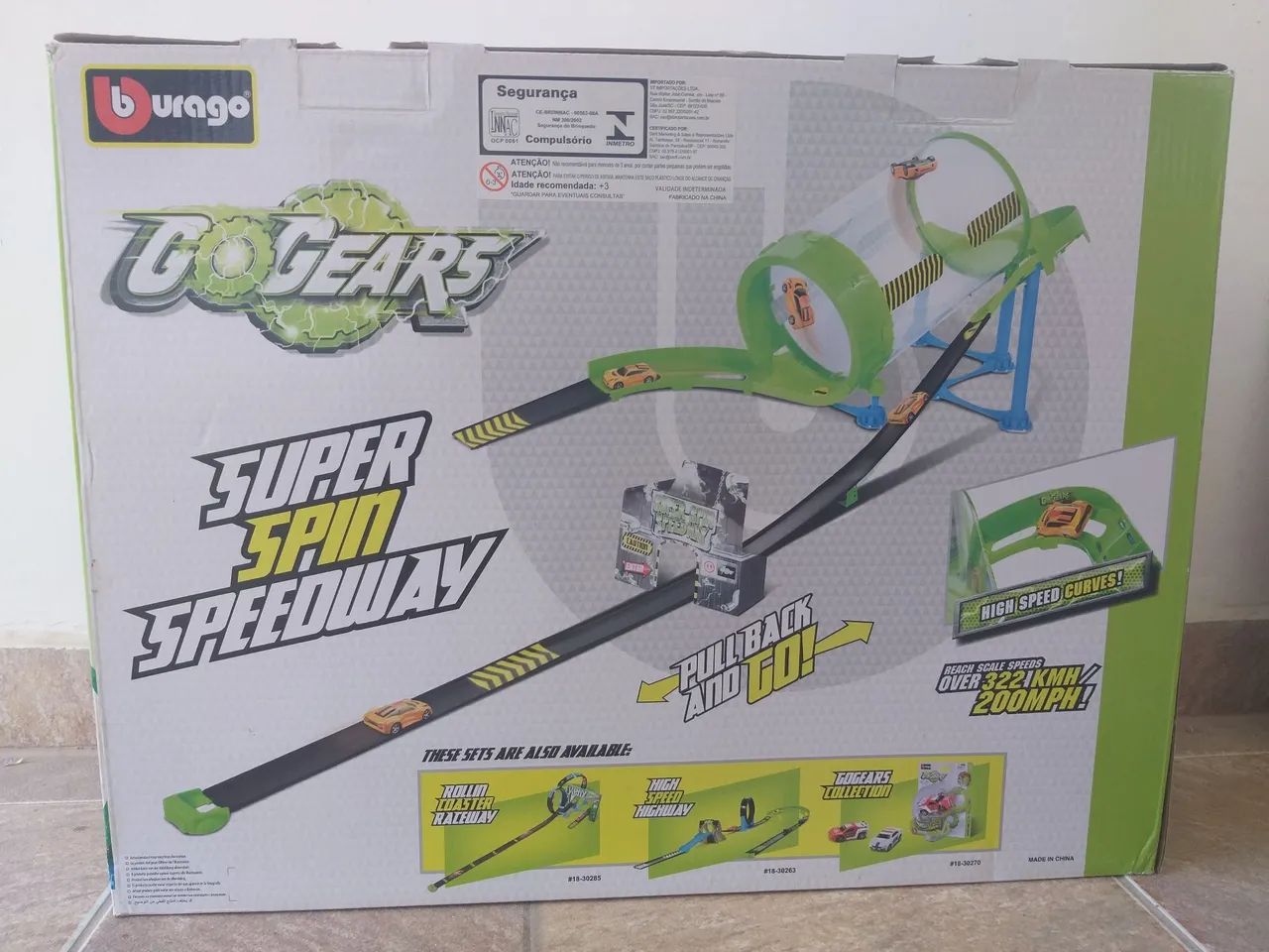 Pista de Velocidade Burago Gogears Super Spin - Foto 2