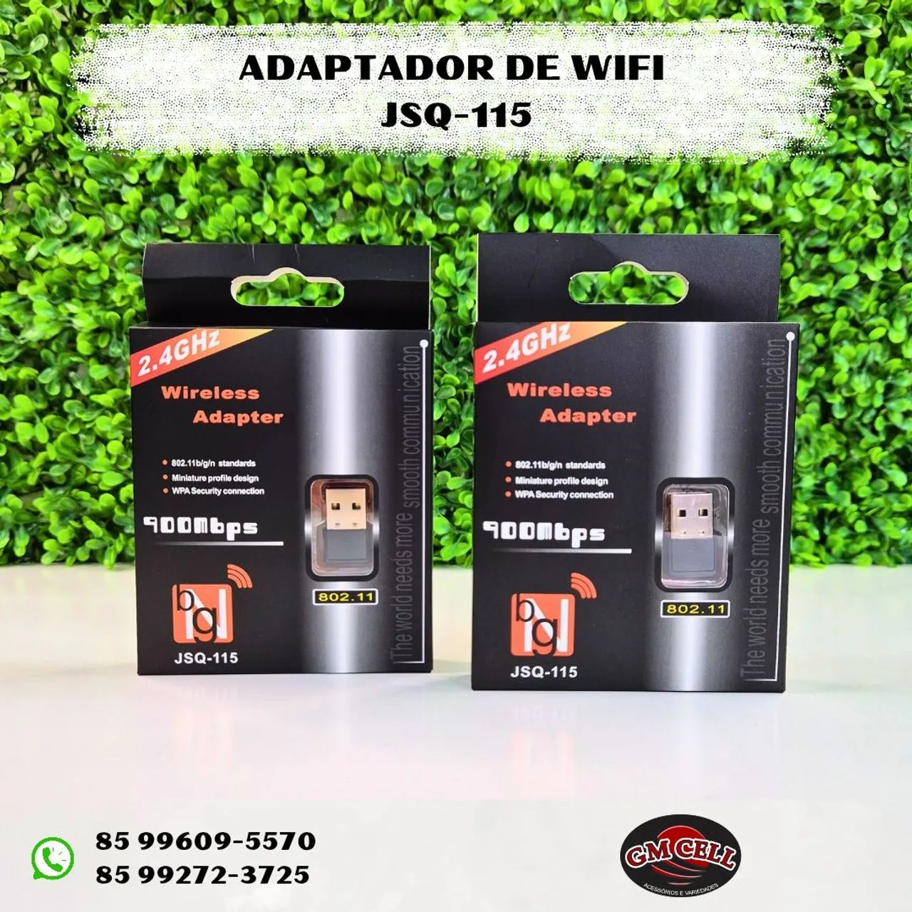 ADAPTADOR WIFI 2.4GHz Para PC OU notebook