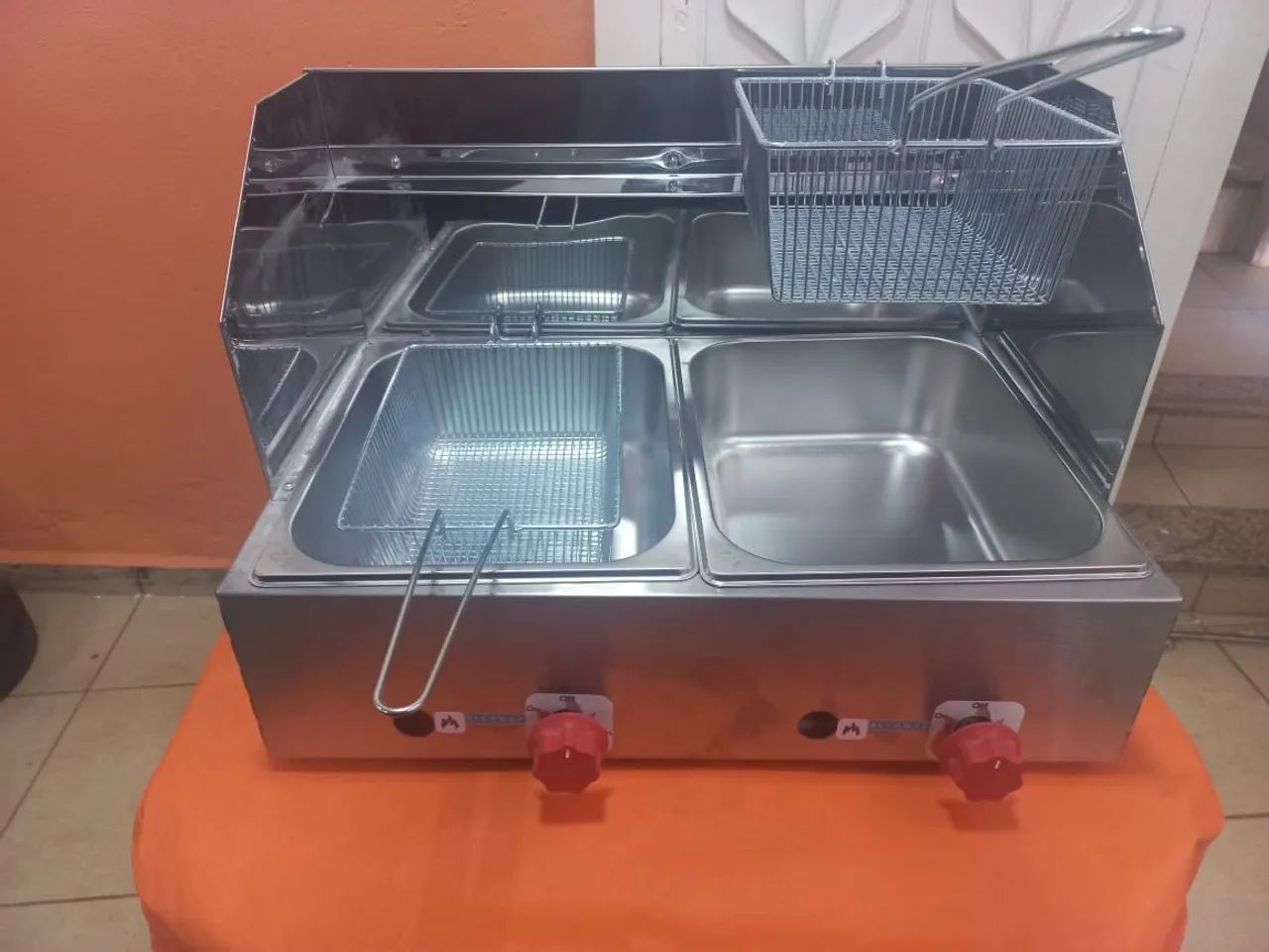 Fritadeira   inox - Foto 2