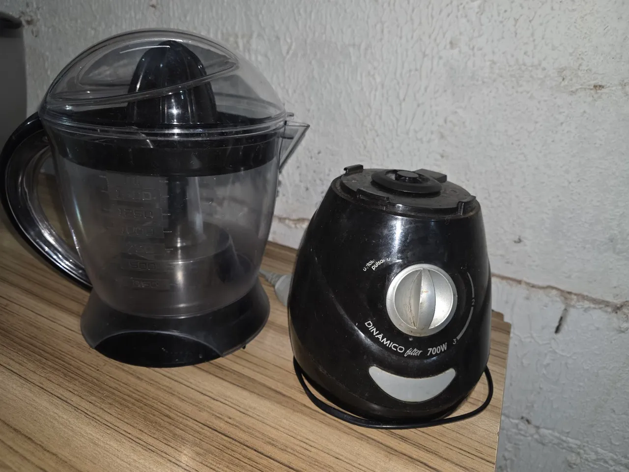 Conjunto de Liquidificador e Espremedor ainda disponível