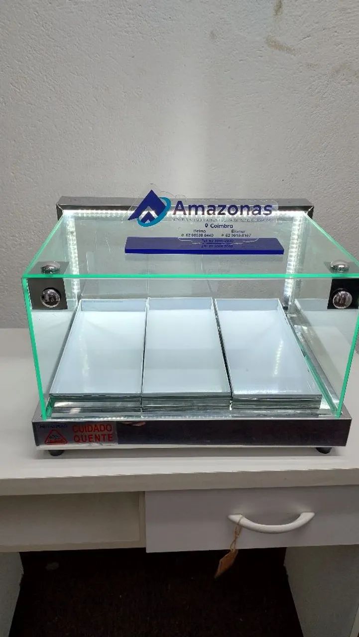 Estufa para Salgados Quente - Led 