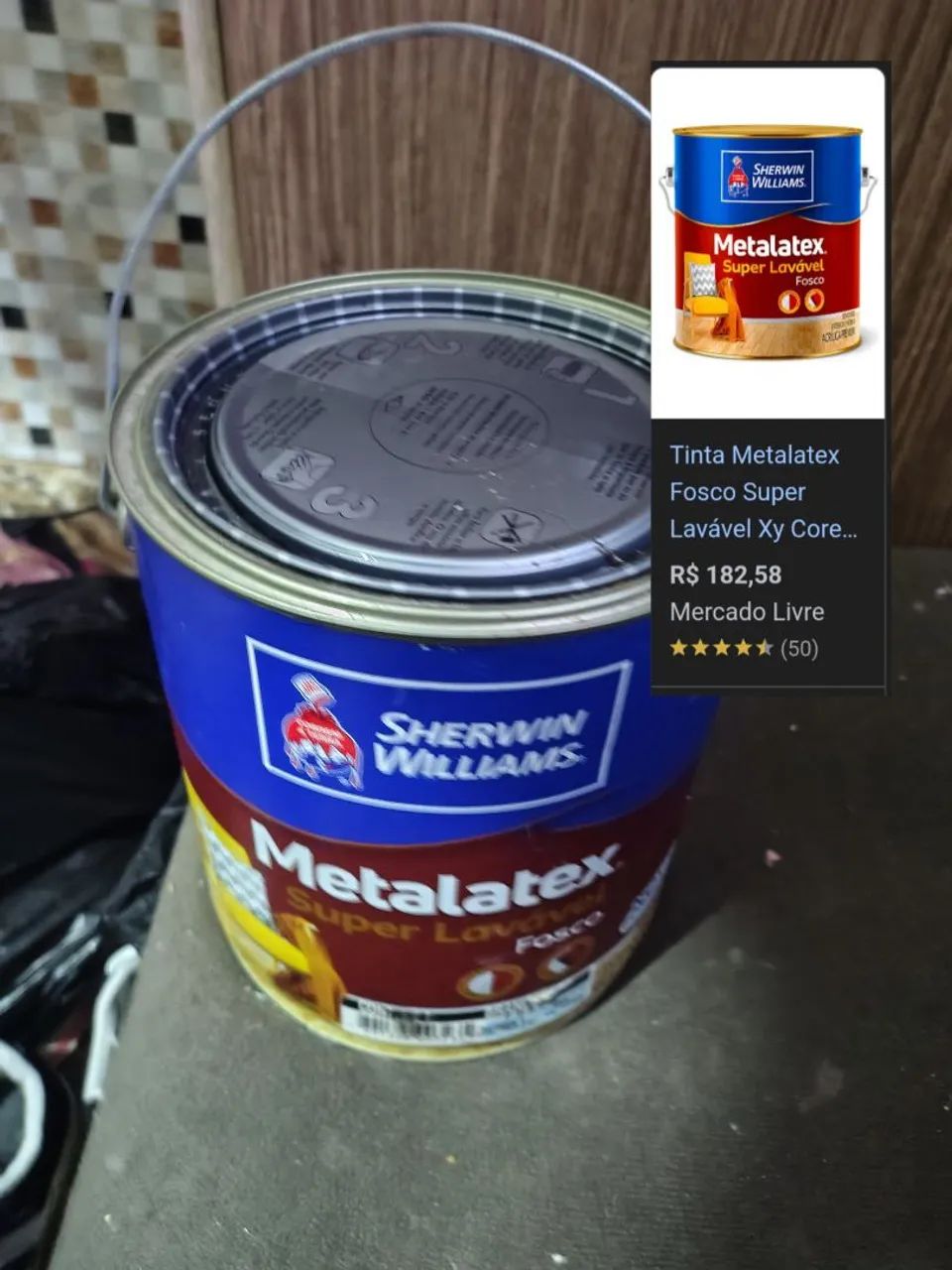 Tinta Metalatex Fosco Super Lavável Xy Core 3,6L