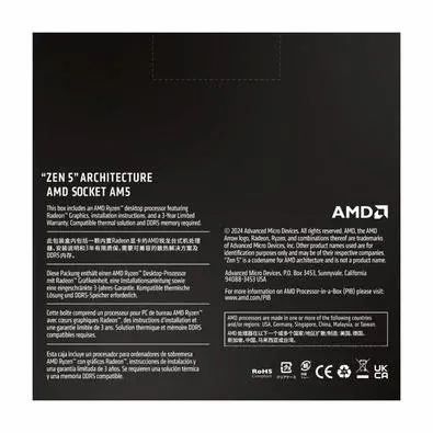 Processador AMD Ryzen 5 9600X 3.9GHZ (5.4GHZ),6 Nucleos,38MB - Foto 4