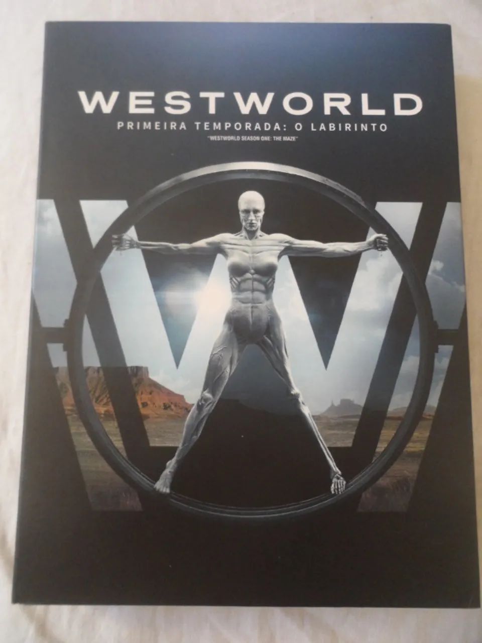 DVD box Westworld primeira temporada completa 3 discos digipack