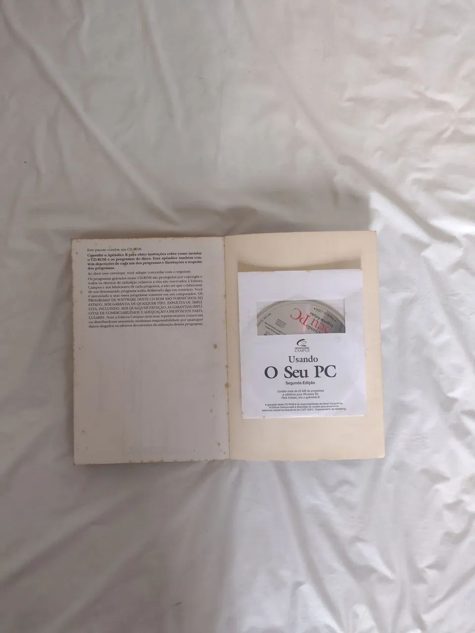 Livro "Usando o seu PC" - editora Campus - 1997 - 500 páginas e com CD - Foto 4