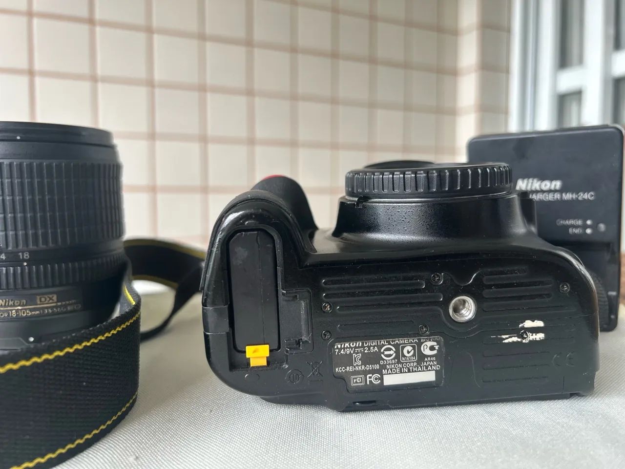 Câmera Nikon DSLR D5100 + flash vivitar - Foto 4