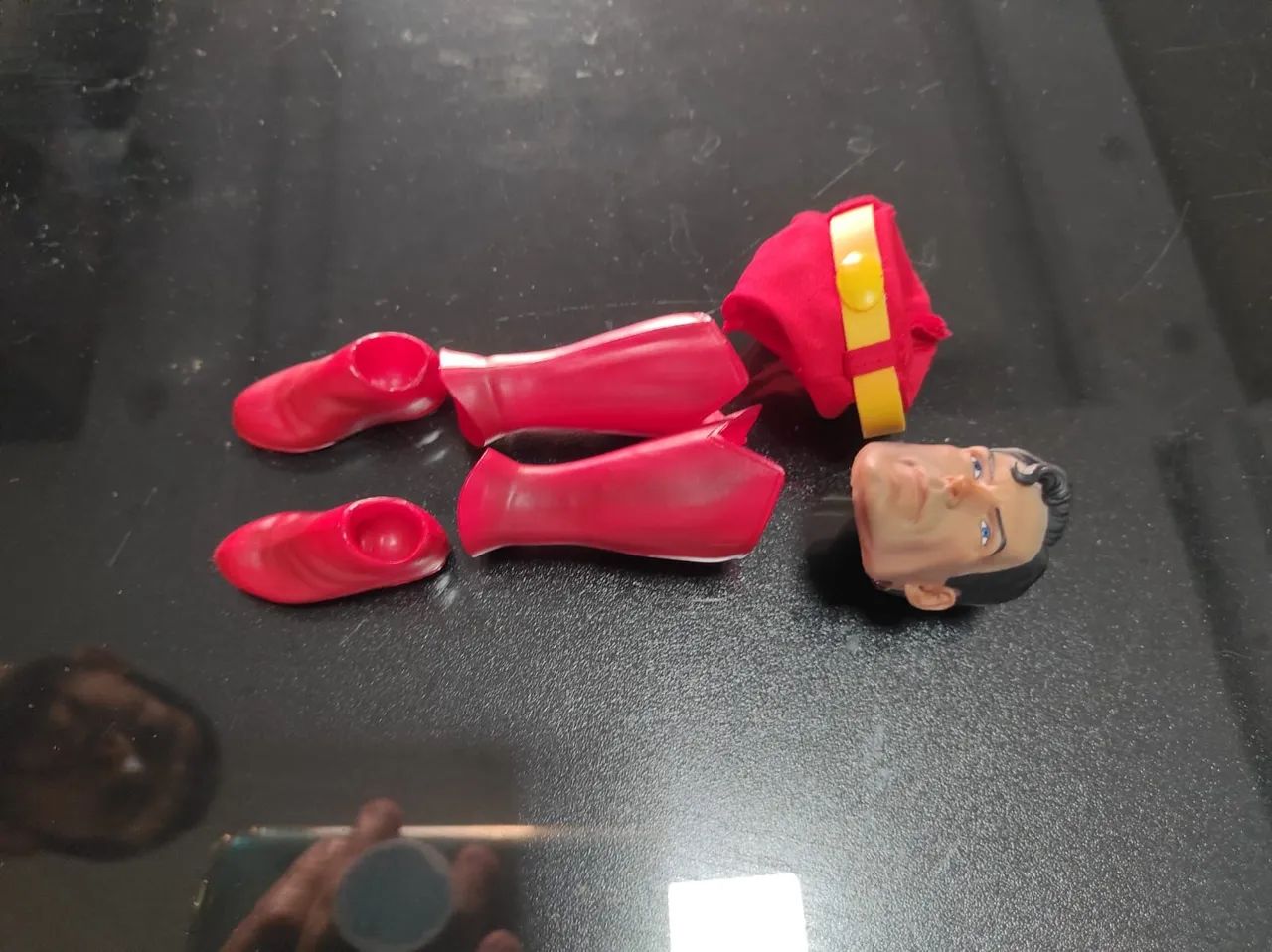 Acessórios superman  Clark Kent DC não hot toys inart enterbay  - Foto 6