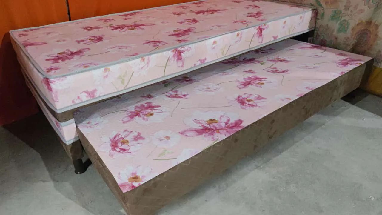 Bicama box solteiro com cama Auxiliar - Nova