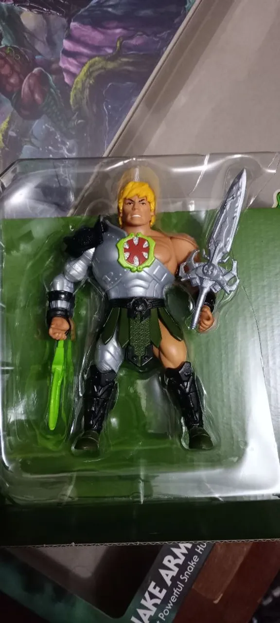 He-Man Snake Armor exclusivo do Pack dos Snakes