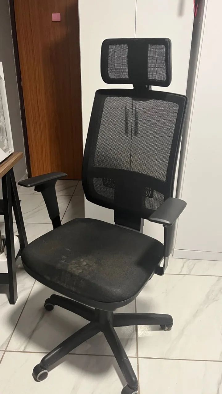 Cadeira Escritório Presidente Brizza Plaxmetal