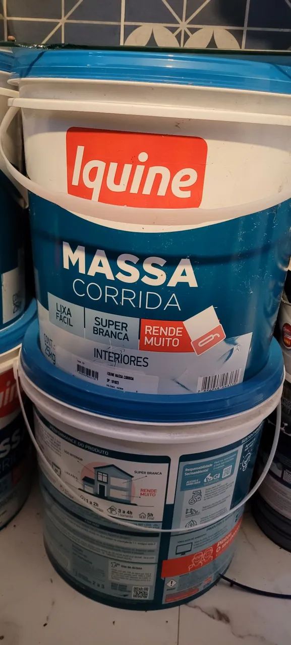 BALDES DE 25 KG  MASSA CORRIDA DA IQUINE - Foto 2