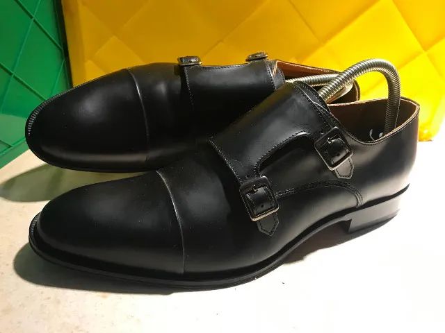 Sapato inglês double monk 43 novo