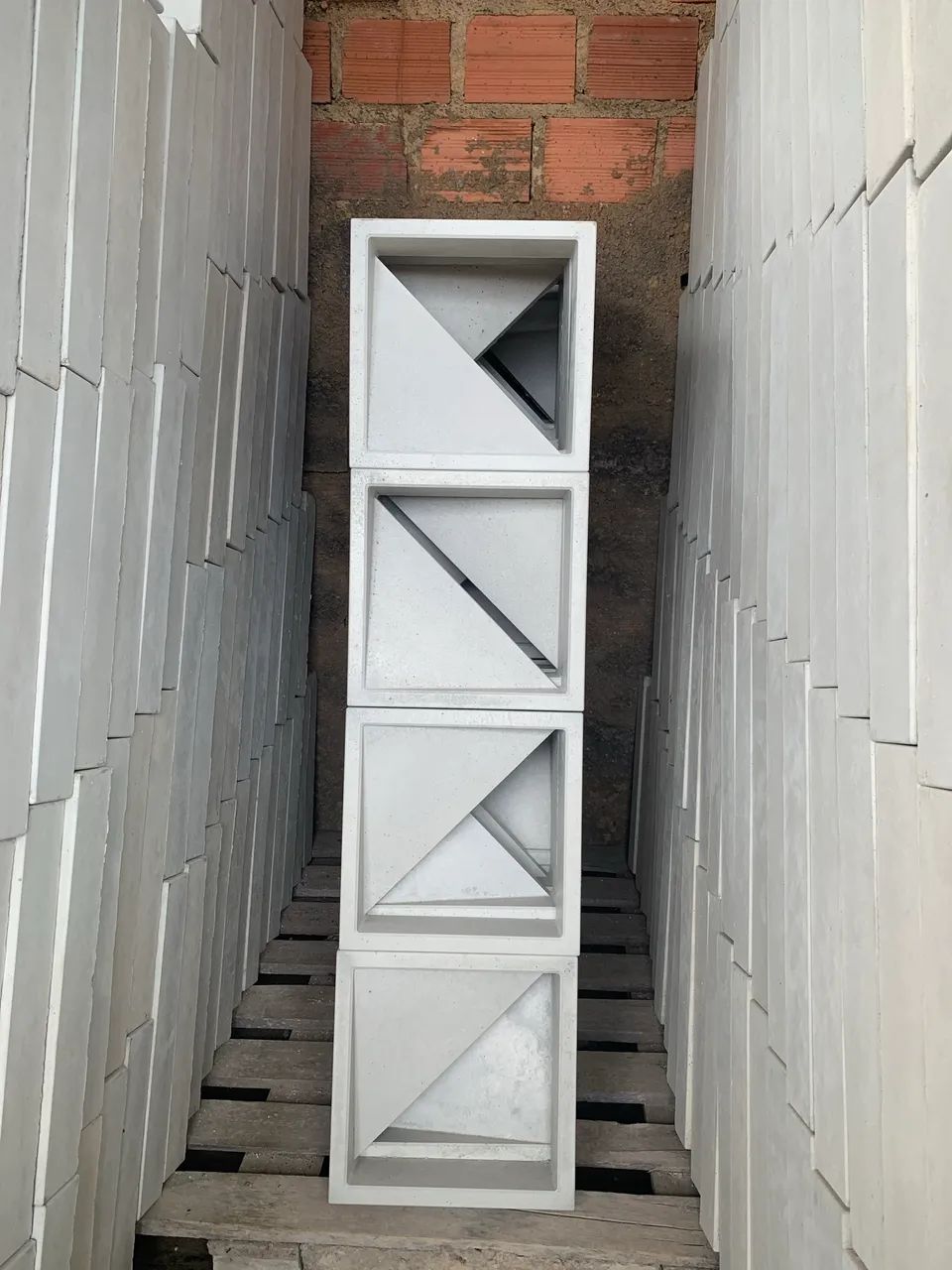 Bloco de concreto - Triângulo 