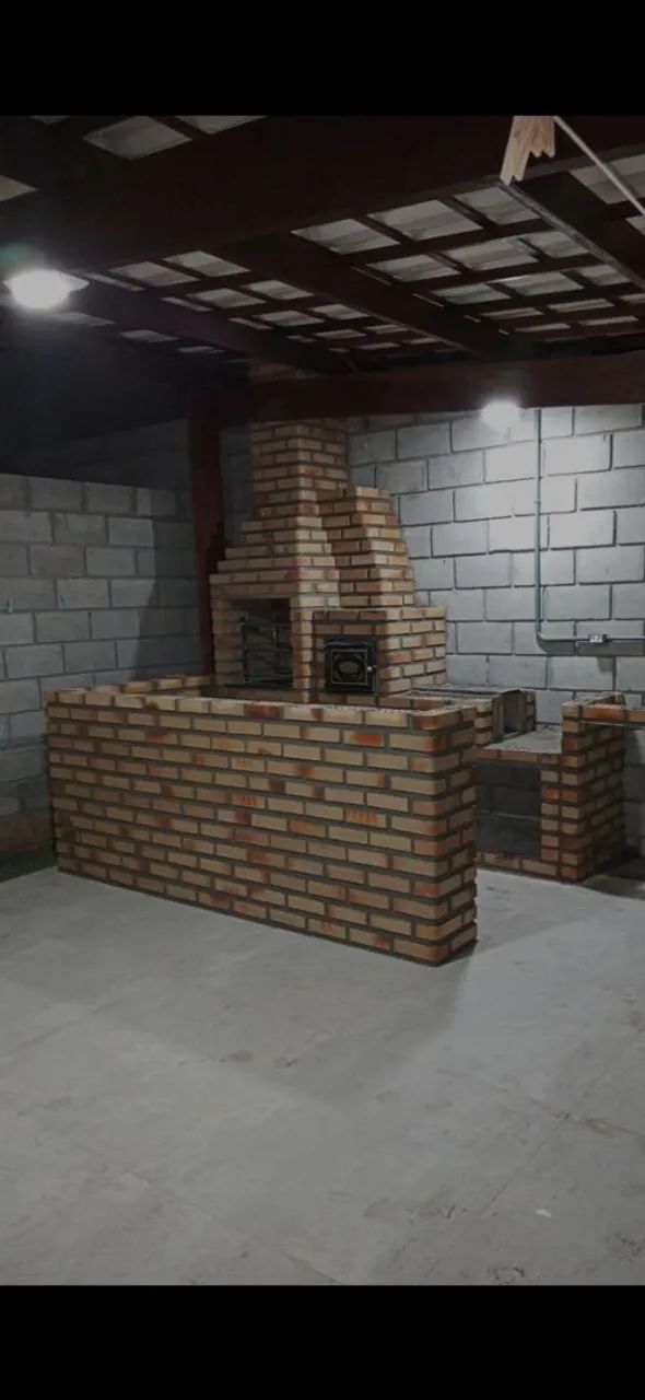 Churrasqueira em tijolo  - Foto 4