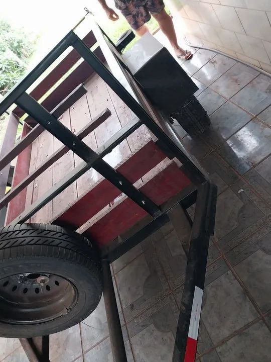 Carreta de reboque para transporte - Foto 3