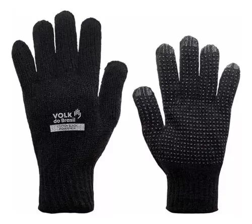 Kit com 12 Pares - Luvas de Segurança Malha Pigmentada VOLK<br>