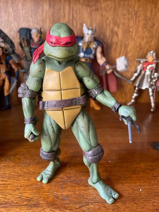 Figura de Ação do Raphael - Teenage Mutant Ninja Turtles - Foto 5